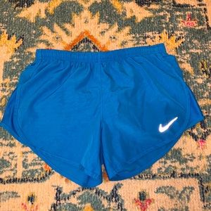 Blue Nike Running Shorts